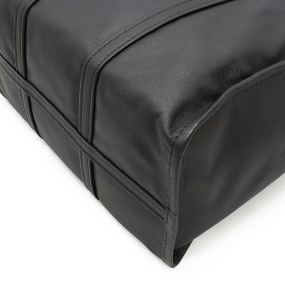 BALENCIAGA Bazaar Shopper M Tote Bag Shoulder Leather Black 443097 - Picture 3 of 6